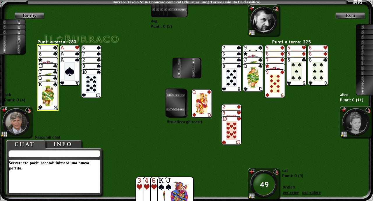 Screenshot tavolo
